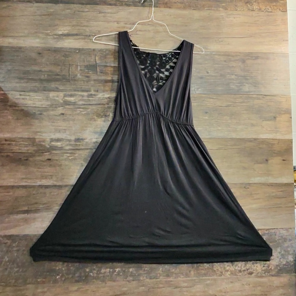 Mudd Elegant Black Backless Dress
